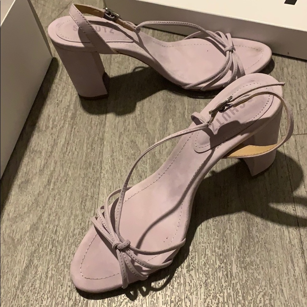 Schutz purple heels